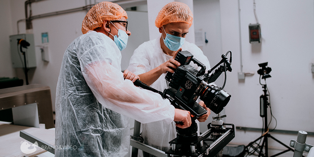 Команда Brand&Video на съемках рекламного ролика для бренда Gant