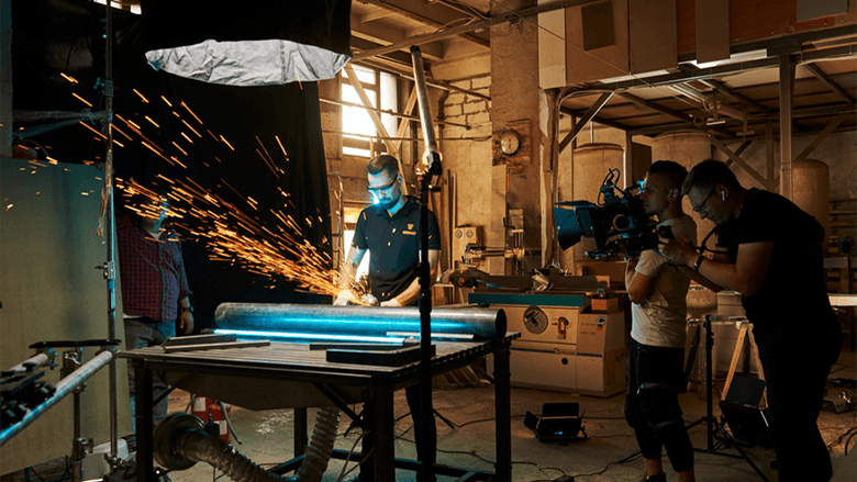 Съёмка рекламного имиджевого ролика